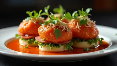 Main dish or facade of Discover Pueblito Colombiano: Taste of Colombia in Guatemala - Gastronomía, traditional Guatemalan food