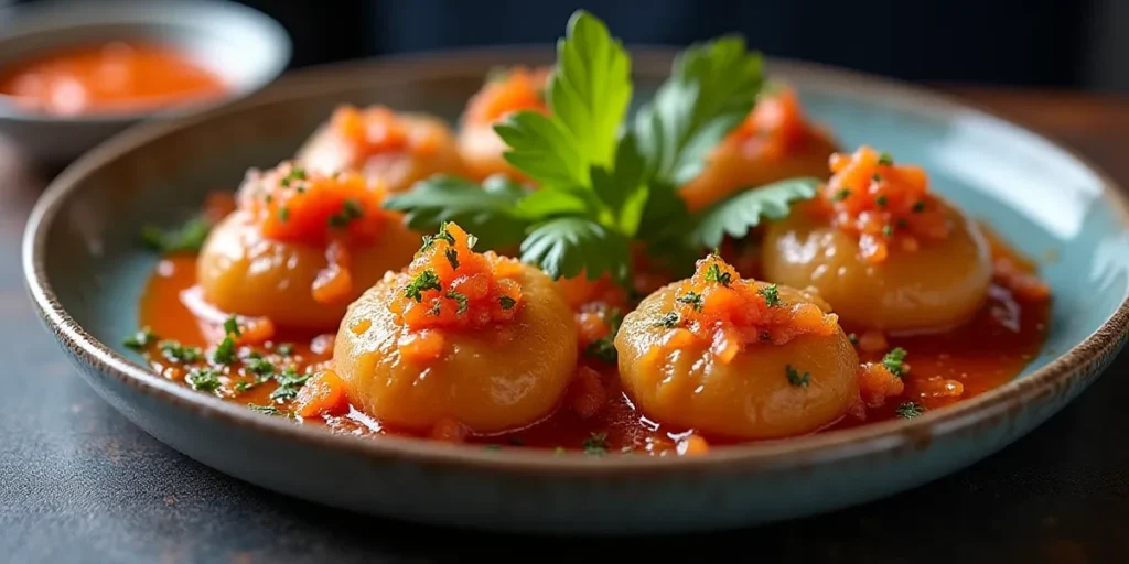 Main dish or facade of Delicious Platos Típicos Guatemaltecos: Recados y Sabores - Gastronomía, traditional Guatemalan food