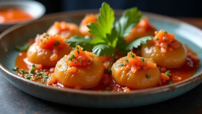 Main dish or facade of Delicious Platos Típicos Guatemaltecos: Recados y Sabores - Gastronomía, traditional Guatemalan food