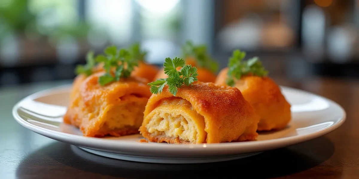 Drink or dessert presentation at Delicious Rellenitos: Guatemalan Sweet Treats to Savor - Postres