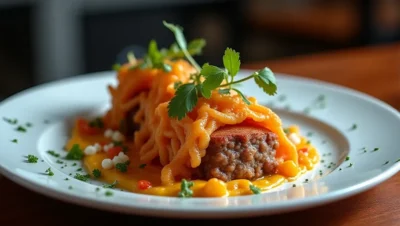 Main dish or facade of Auténtico Café: Tu Restaurante Auténtico en Esquipulas - Restaurantes, traditional Guatemalan food