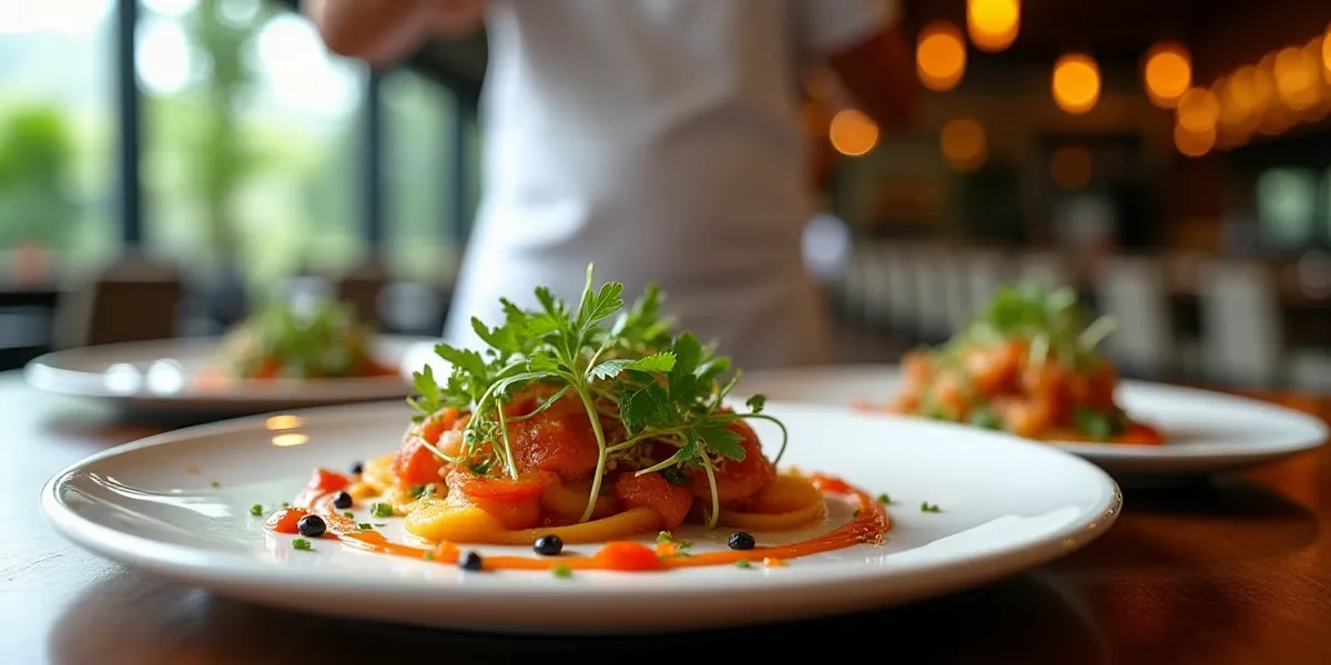 Drink or dessert presentation at Delicioso Restaurante Tikal: Gourmet Menu en la Naturaleza - Restaurantes