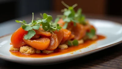 Main dish or facade of Experience Vista Quince: El Restaurant Giratorio en Guatemala - Restaurantes, traditional Guatemalan food