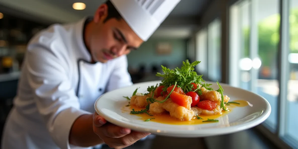 Drink or dessert presentation at Delicious Restaurantes en San Cristóbal para Foodies - Restaurantes