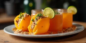 Main dish or facade of Disfruta los Sabores de Quezalteca Piña este Verano - Bebidas, traditional Guatemalan food