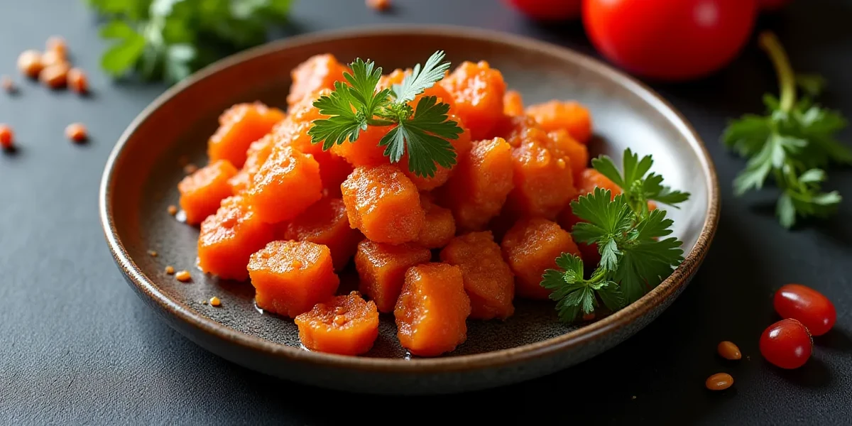 Detailed close-up of food at Pollo Rey en Guatemala: Sabores Orientales para Compartir - Gastronomía