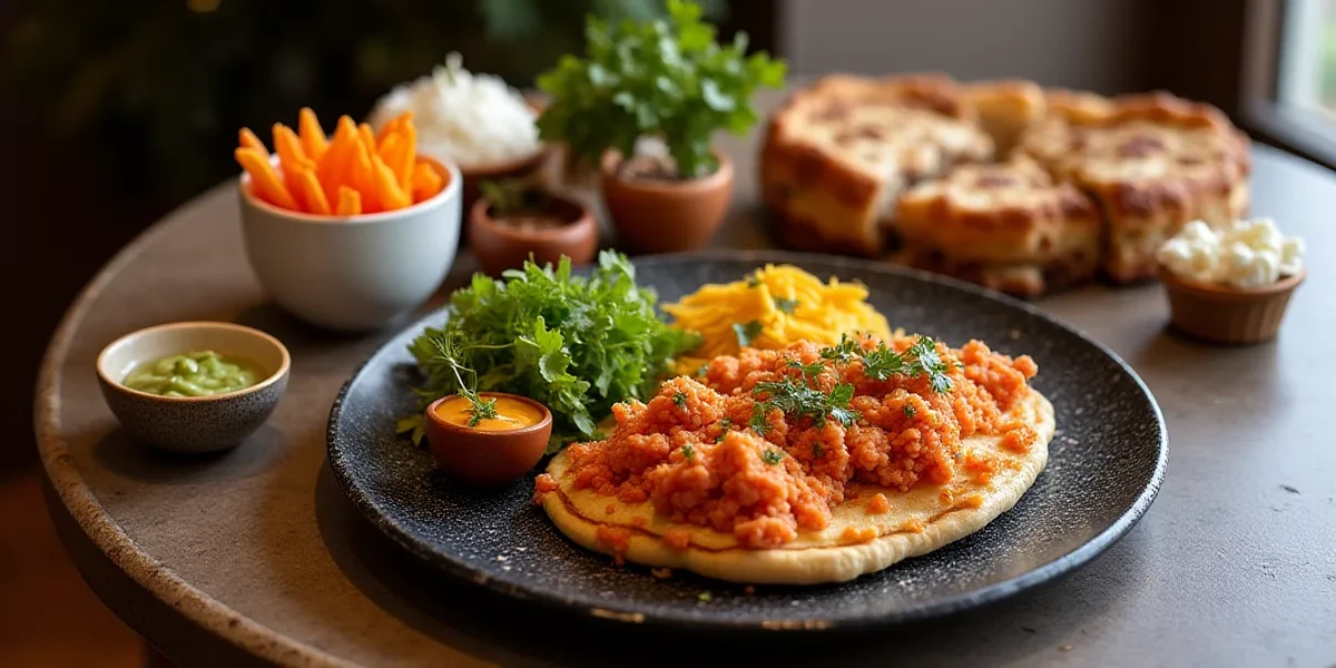 Detailed close-up of food at Delicious Shecas Guatemala: Sabor y Comodidad a Domicilio - Restaurantes