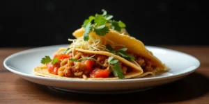 Main dish or facade of Tacos Sibilia: Sabores Guatemaltecos en Oklahoma City - Gastronomía, traditional Guatemalan food
