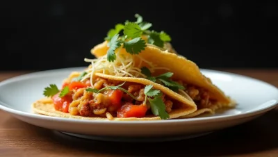 Main dish or facade of Tacos Sibilia: Sabores Guatemaltecos en Oklahoma City - Gastronomía, traditional Guatemalan food
