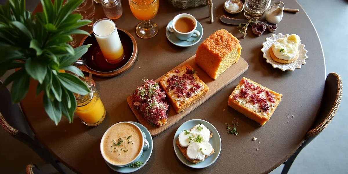 Detailed close-up of food at Cafetería Jardín: Zenique y Delicias en San Lucas - Restaurantes