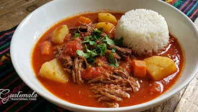 The Best Hilachas Receta Guatemala- The Authentic Shredded Beef Stew