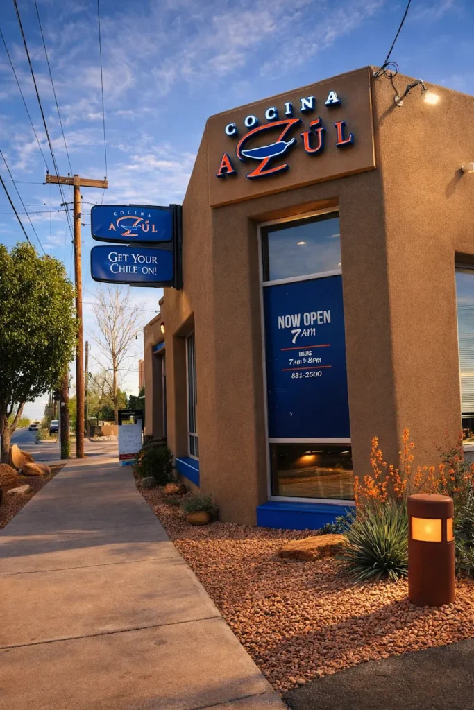 Restaurante The ORIGINAL Cocina Azul at 12th & Mountain Rd en Rio Rancho