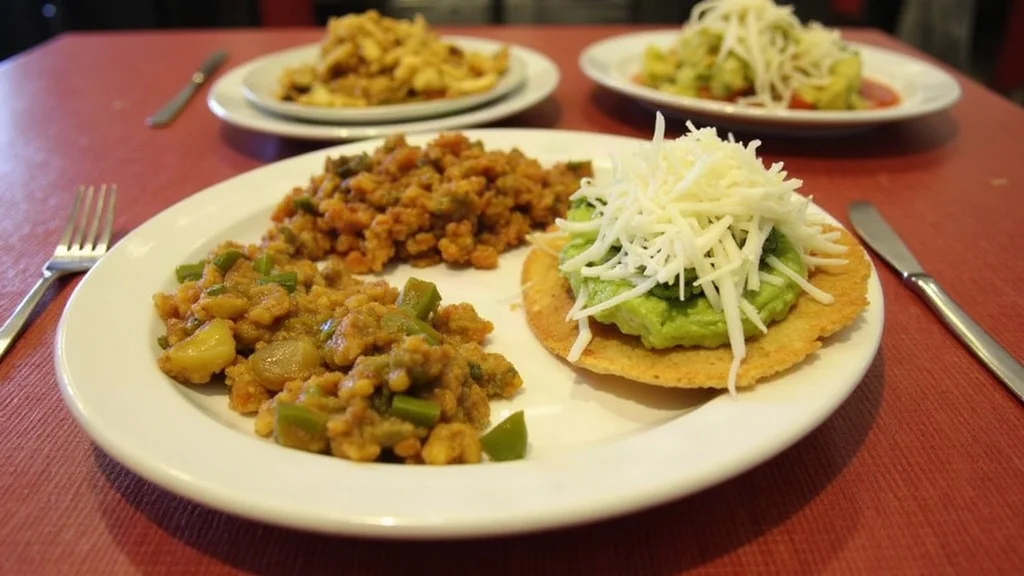 Plated presentation and table serving of Most Popular Guatemalan Dishes & Foods (The Ultimate Guide)