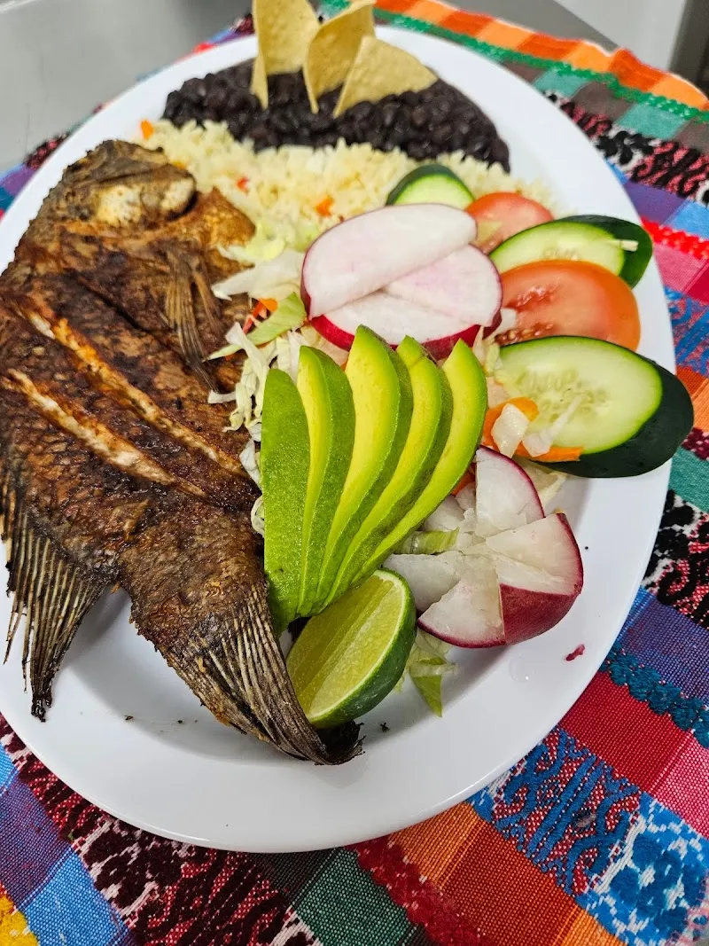 Interior de Las Delicias Guatemala Restaurant